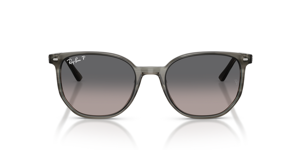 Ray-Ban ELLIOT RB2197 - Striped Grey / Grey
