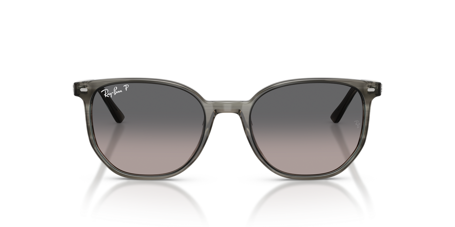 Ray-Ban ELLIOT RB2197 - Striped Grey / Grey