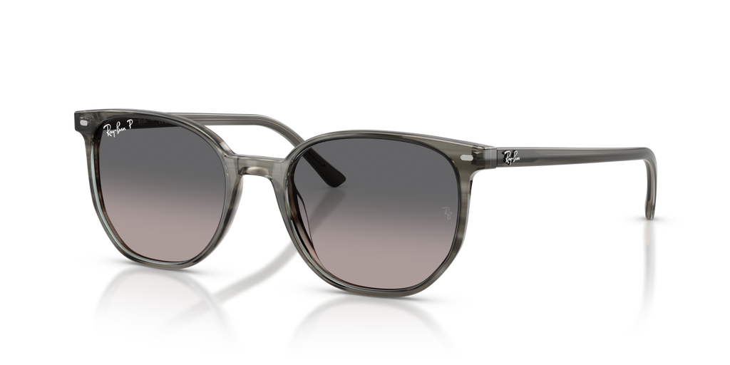 Ray-Ban ELLIOT RB2197 - Striped Grey / Grey