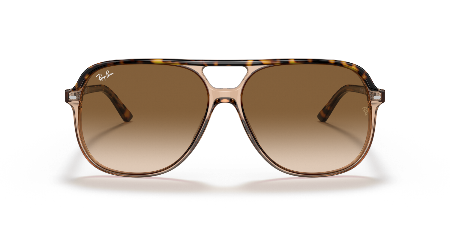 Ray-Ban BILL RB2198 - Havana On Transparent Brown / Gold