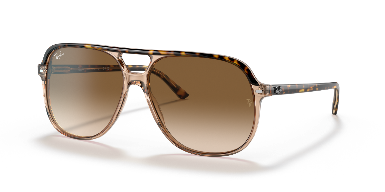 Ray-Ban BILL RB2198 - Havana On Transparent Brown / Gold