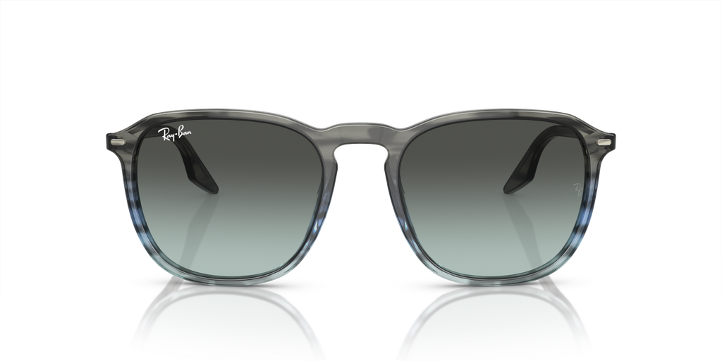 Ray-Ban RB2203 - Striped Grey & Blue / Blue