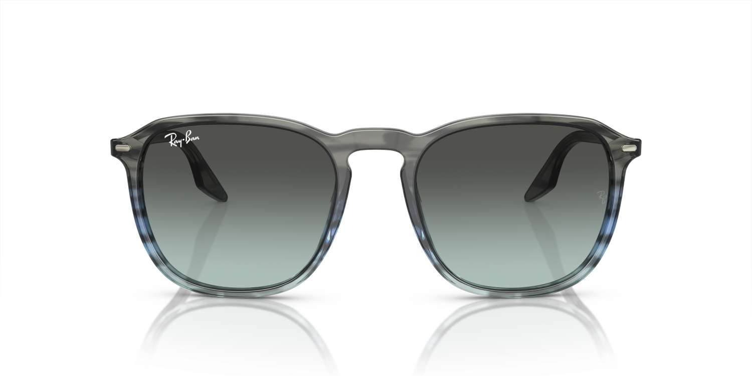 Ray-Ban RB2203 - Striped Grey & Blue / Blue