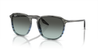 Ray-Ban RB2203 - Striped Grey & Blue / Blue