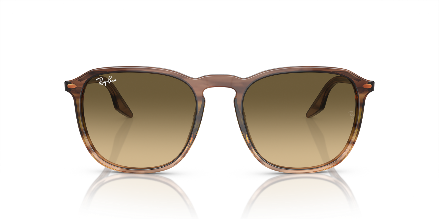 Ray-Ban RB2203 - Striped Brown & Green / Brown