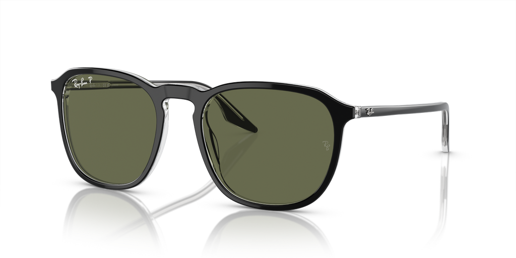Ray-Ban RB2203 - Black On Transparent / Black