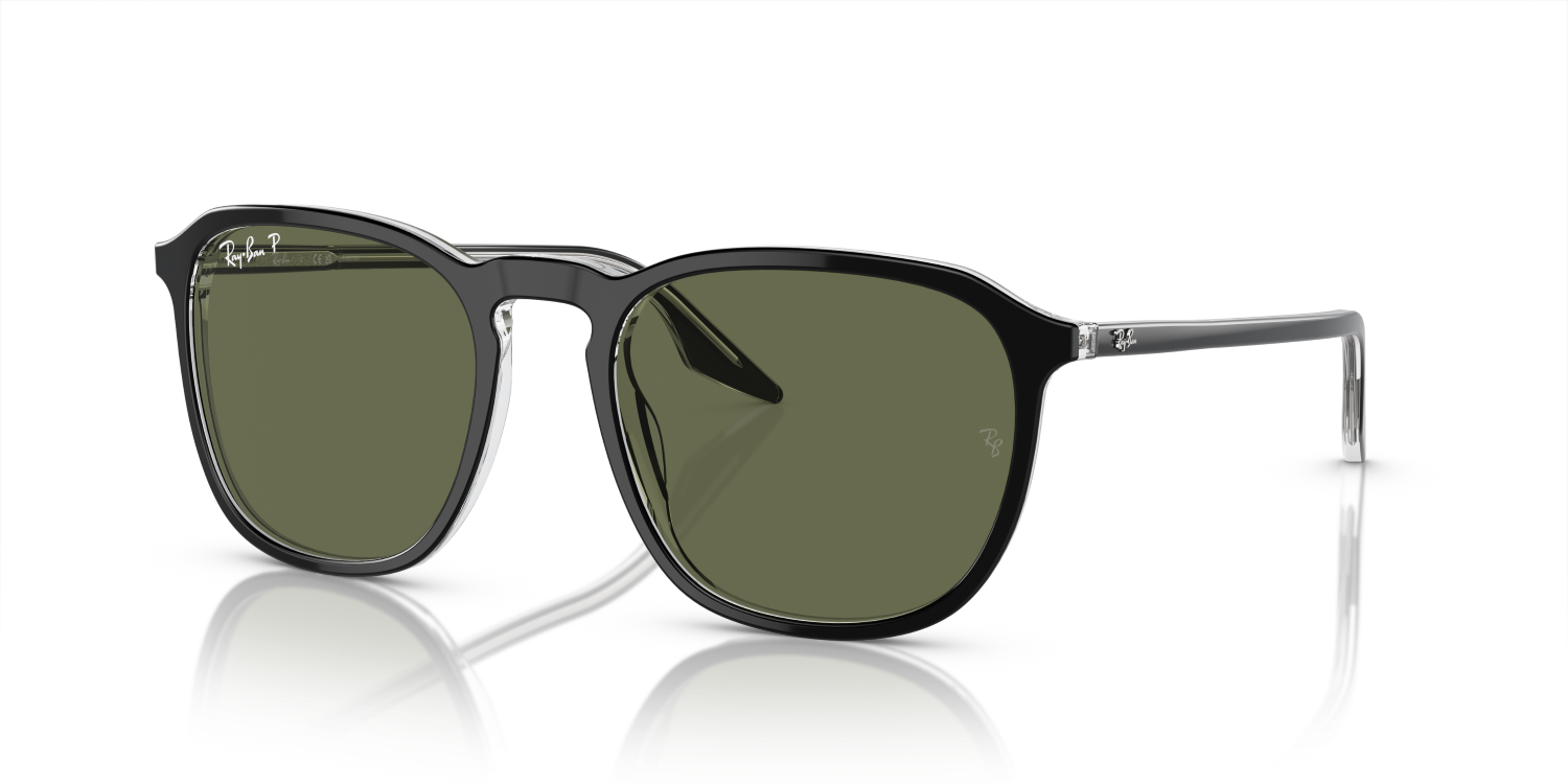 Ray-Ban RB2203 - Black On Transparent / Black