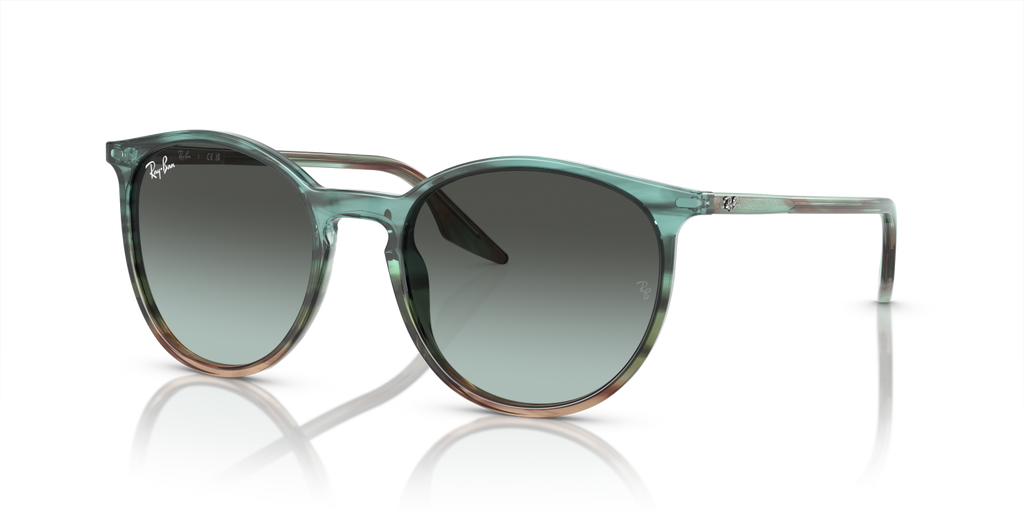 Ray-Ban RB2204 - Striped Blue & Green / Multicolor