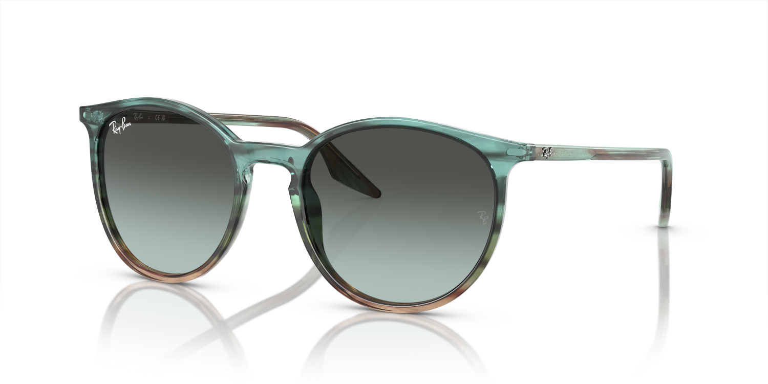 Ray-Ban RB2204 - Striped Blue & Green / Multicolor