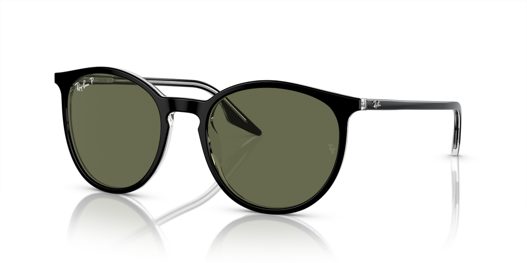 Ray-Ban RB2204 - Black On Transparent / Black