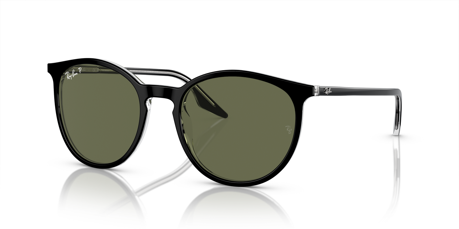 Ray-Ban RB2204 - Black On Transparent / Black