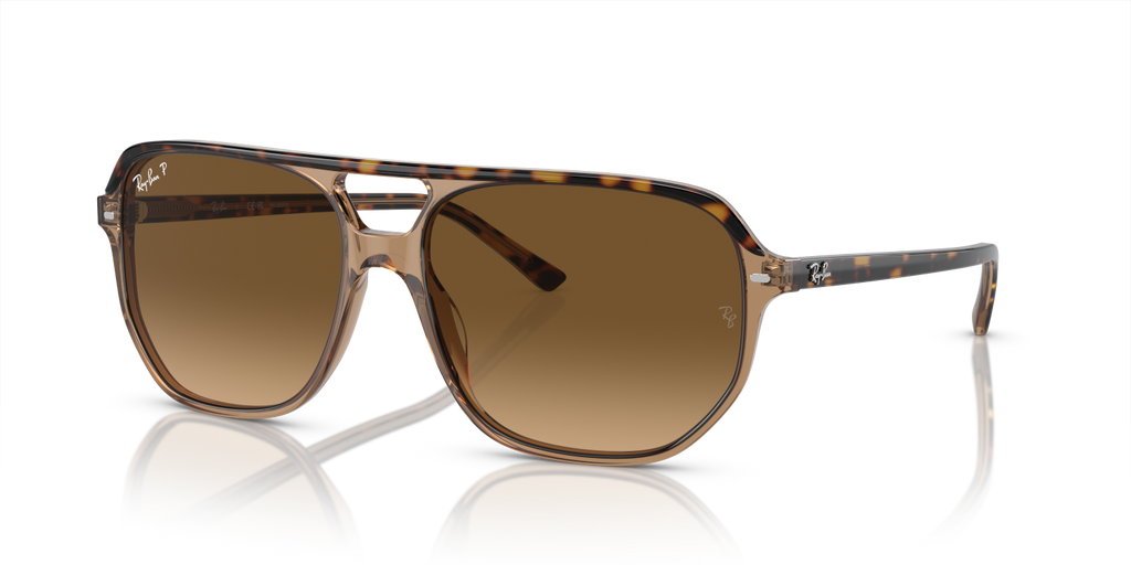 Ray-Ban BILL ONE RB2205 - Havana On Transparent Brown / Gold