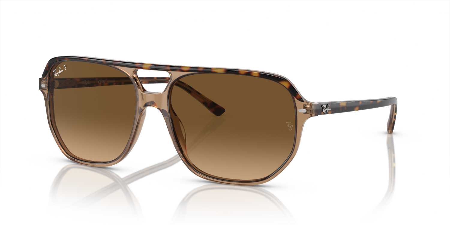 Ray-Ban BILL ONE RB2205 - Havana On Transparent Brown / Gold