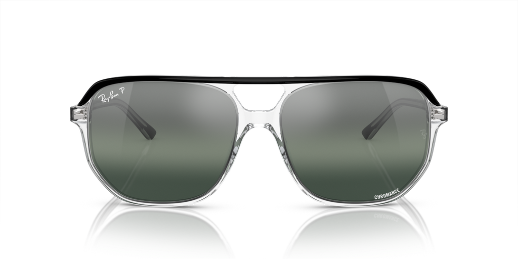 Ray-Ban BILL ONE RB2205 - Black On Transparent / Black
