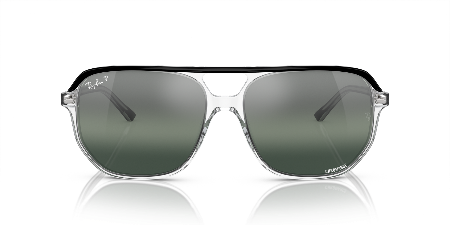 Ray-Ban BILL ONE RB2205 - Black On Transparent / Black