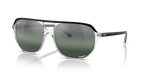 Ray-Ban BILL ONE RB2205 - Black On Transparent / Black