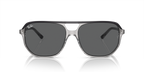 Ray-Ban BILL ONE RB2205 - Dark Grey On Transparent Grey / Grey