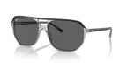 Ray-Ban BILL ONE RB2205 - Dark Grey On Transparent Grey / Grey