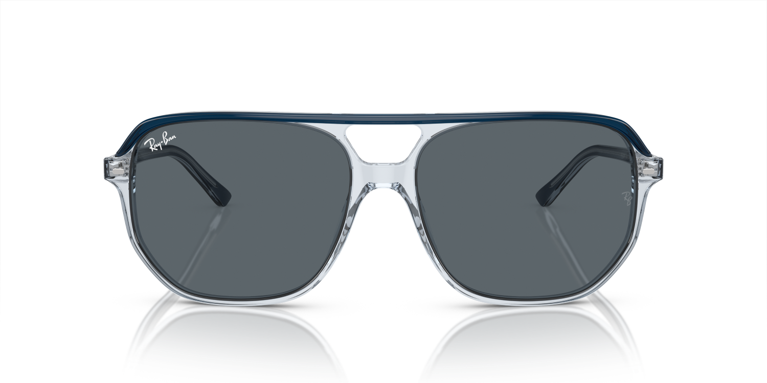 Ray-Ban BILL ONE RB2205 - Blue On Transparent Blue / Blue
