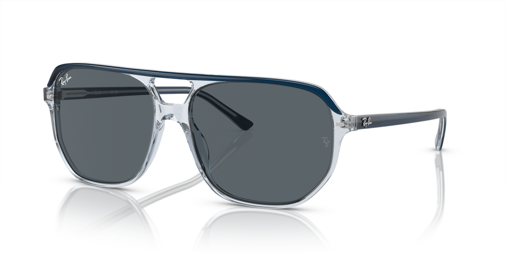 Ray-Ban BILL ONE RB2205 - Blue On Transparent Blue / Blue