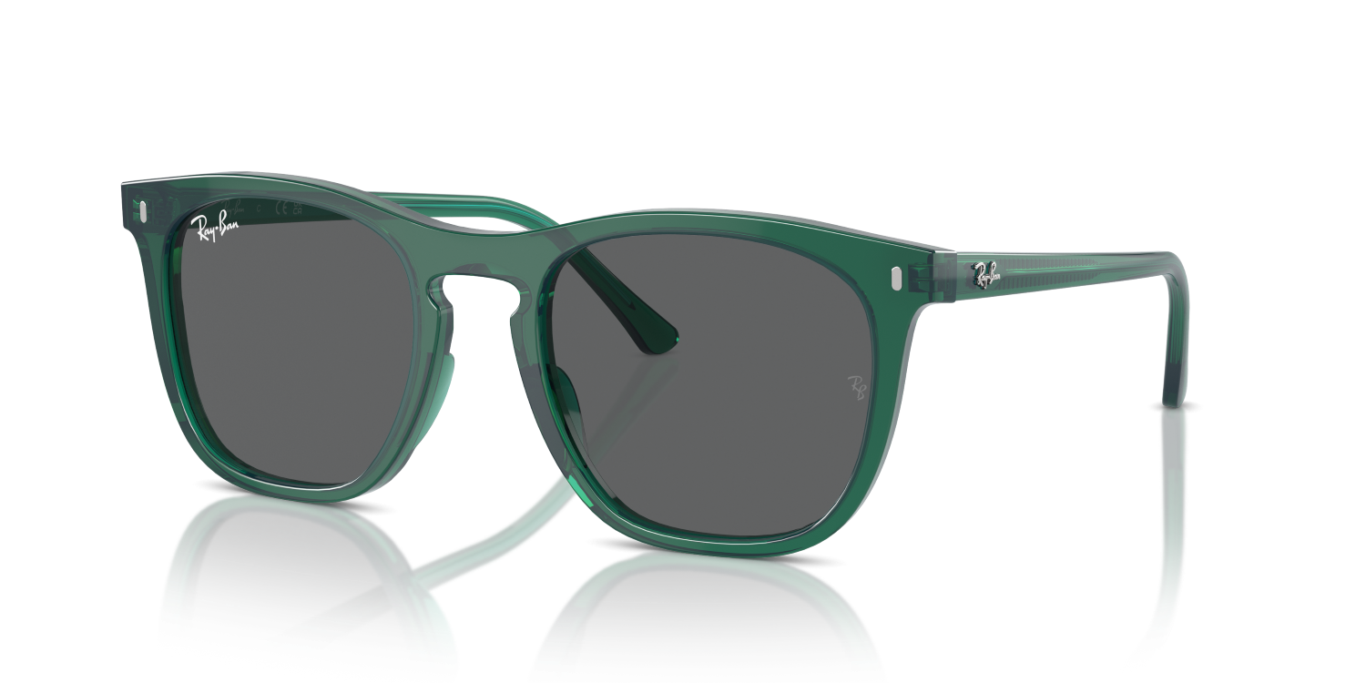 Ray-Ban RB2210 - Transparent Green / Green