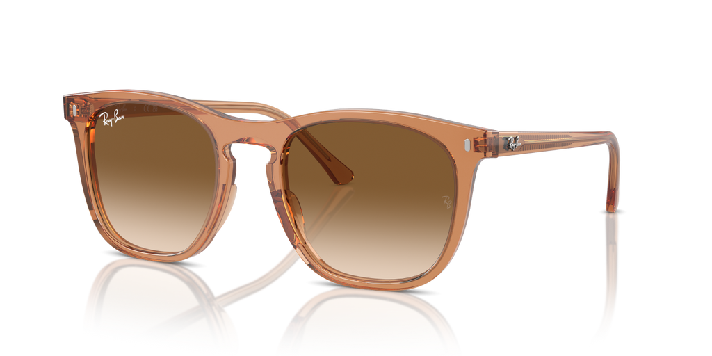Ray-Ban RB2210 - Transparent Brown / Brown