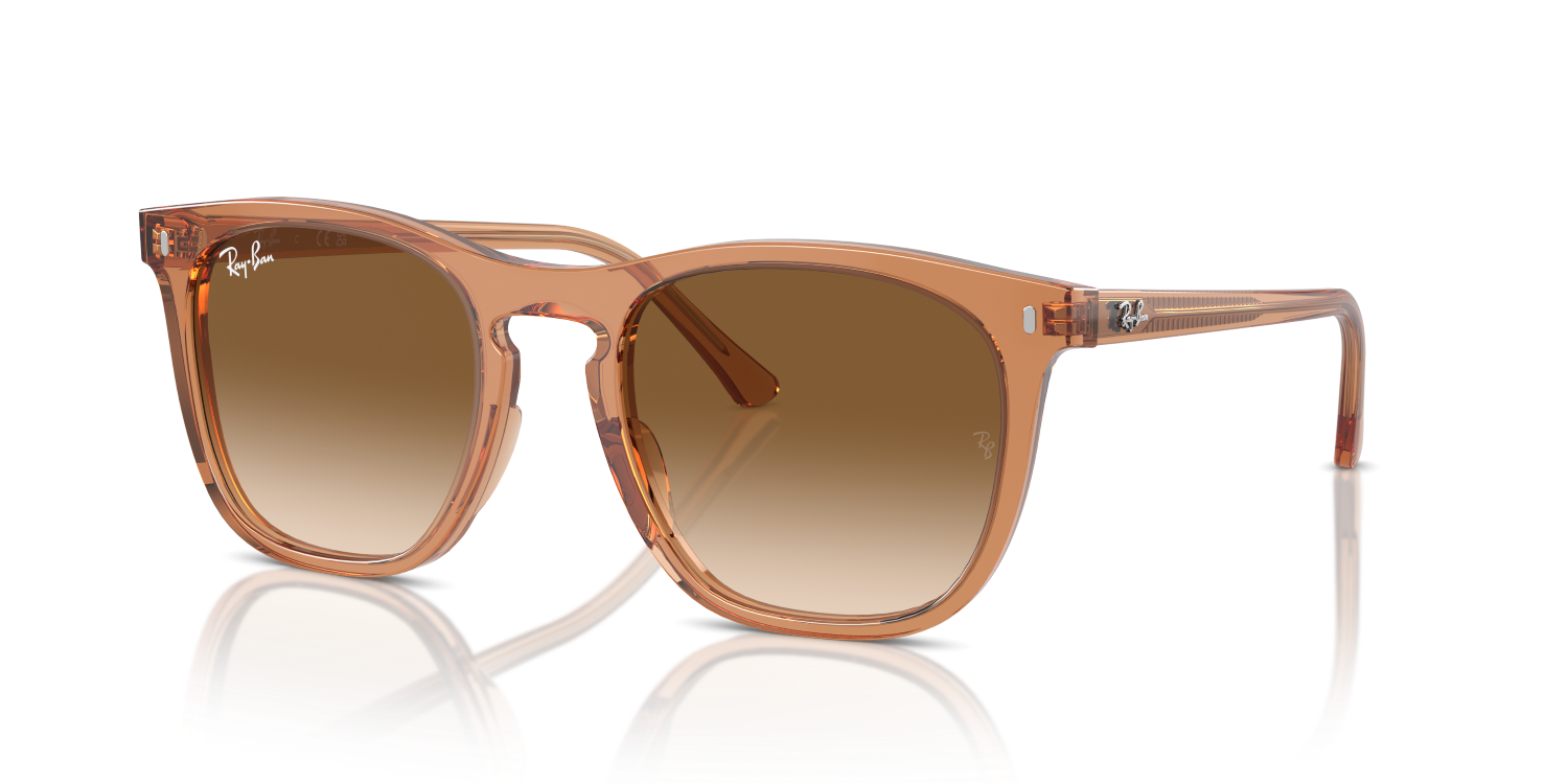 Ray-Ban RB2210 - Transparent Brown / Brown