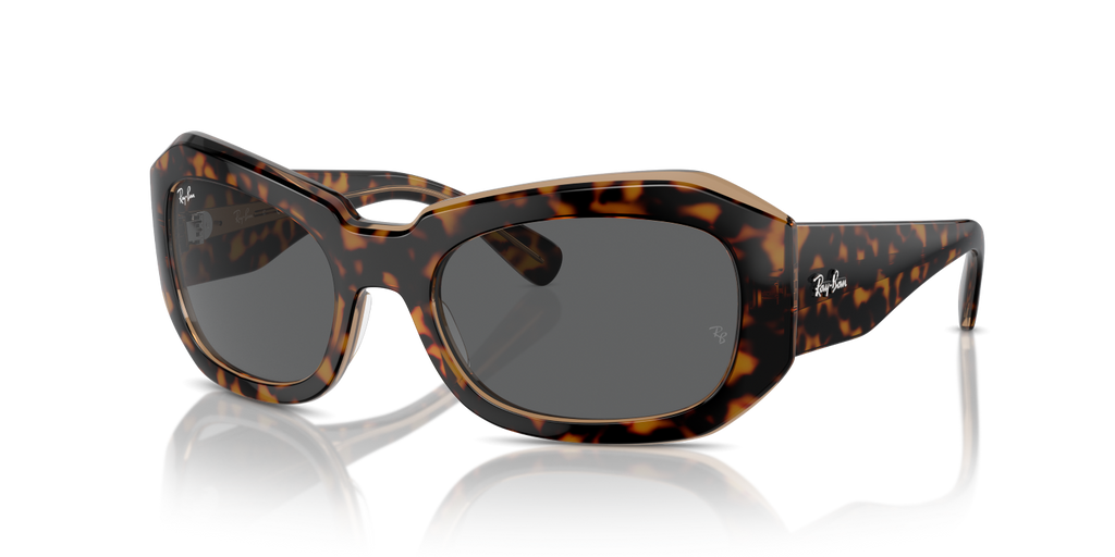 Ray-Ban BEATE RB2212 - Havana On Transparent Brown / Gold