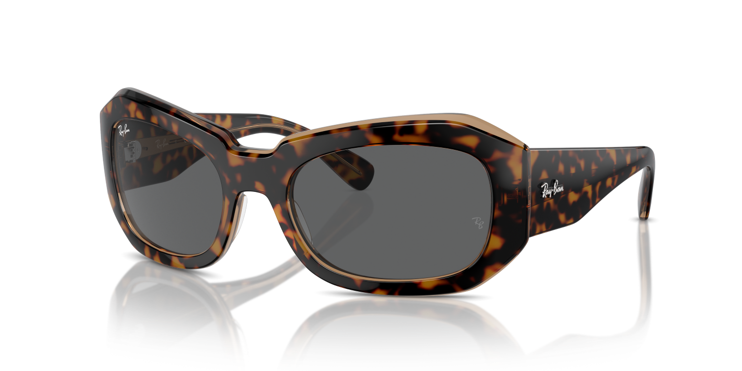 Ray-Ban BEATE RB2212 - Havana On Transparent Brown / Gold
