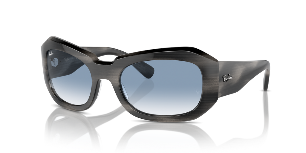 Ray-Ban BEATE RB2212 - Striped Grey / Grey