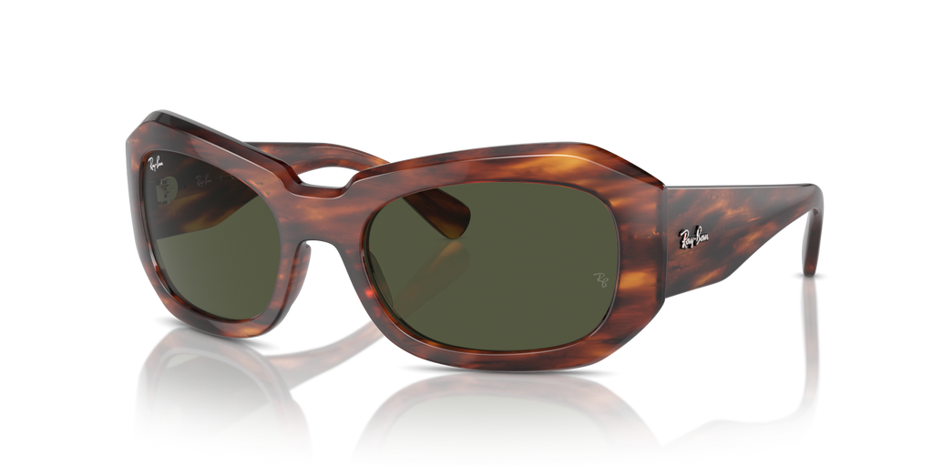 Ray-Ban BEATE RB2212 - Striped Havana / Brown