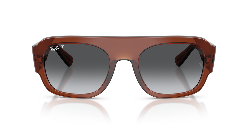 Ray-Ban RB2218 - Transparent Brown / Brown