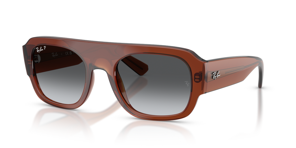 Ray-Ban RB2218 - Transparent Brown / Brown