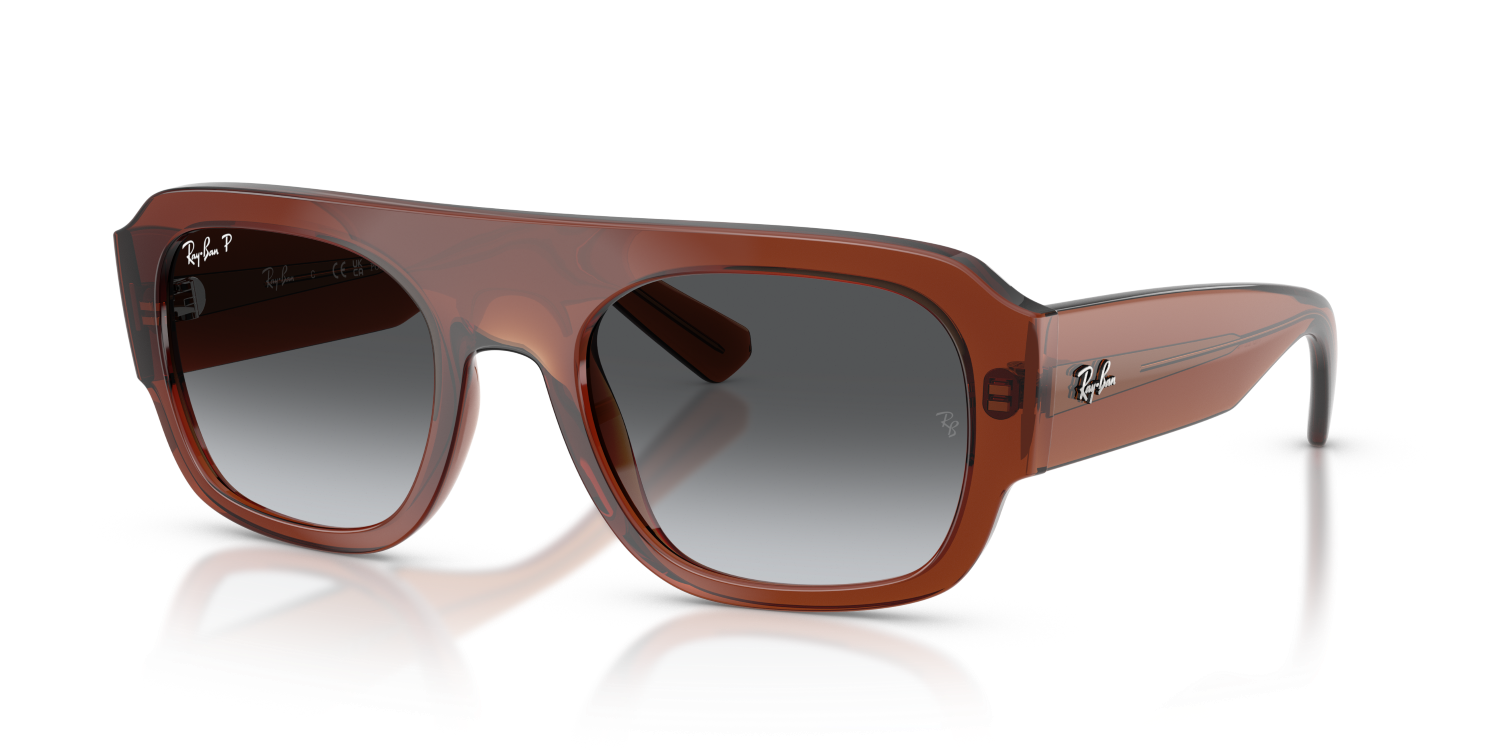 Ray-Ban RB2218 - Transparent Brown / Brown