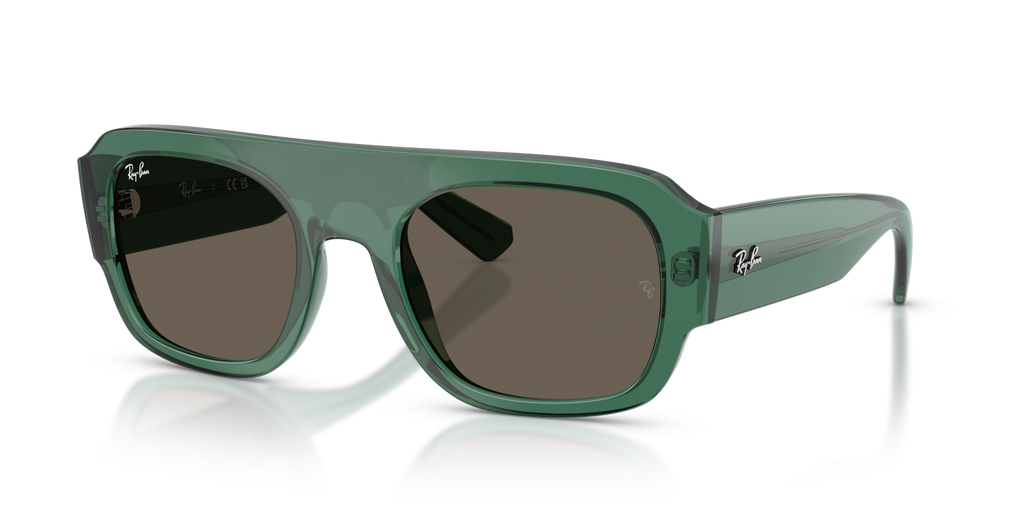 Ray-Ban RB2218 - Transparent Green / Green