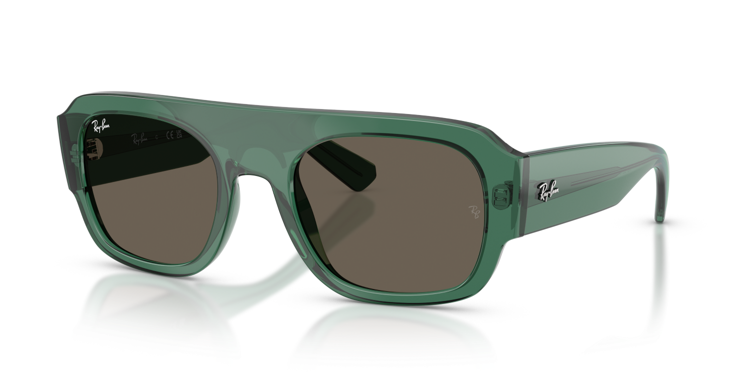 Ray-Ban RB2218 - Transparent Green / Green
