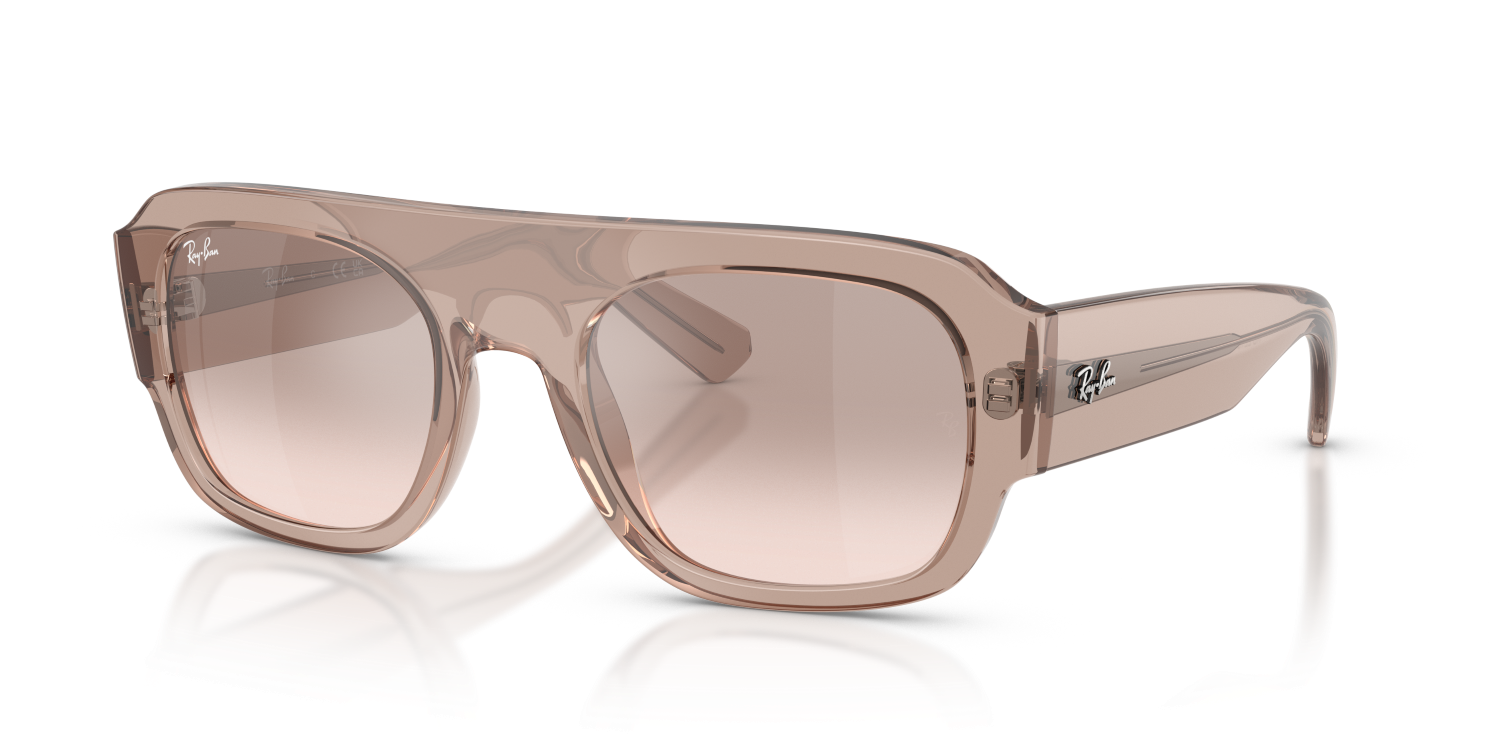 Ray-Ban RB2218 - Transparent Light Brown / Brown
