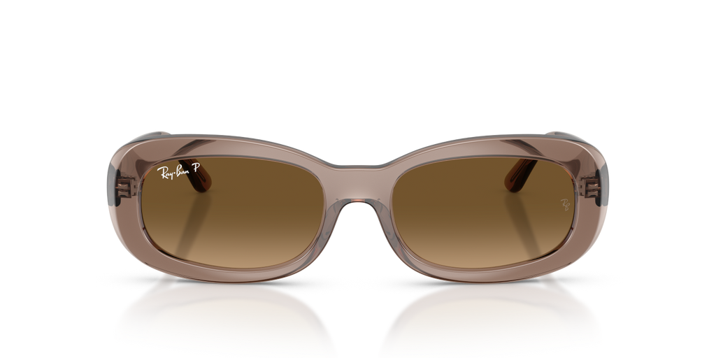 Ray-Ban RB2221 - Transparent Beige / Brown