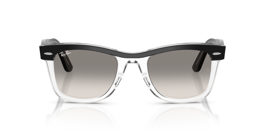 Ray-Ban WAYFARER RB2240 - Black On Transparent / Black