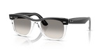 Ray-Ban WAYFARER RB2240 - Black On Transparent / Black