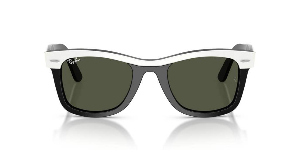 Ray-Ban WAYFARER RB2240 - White On Black / White