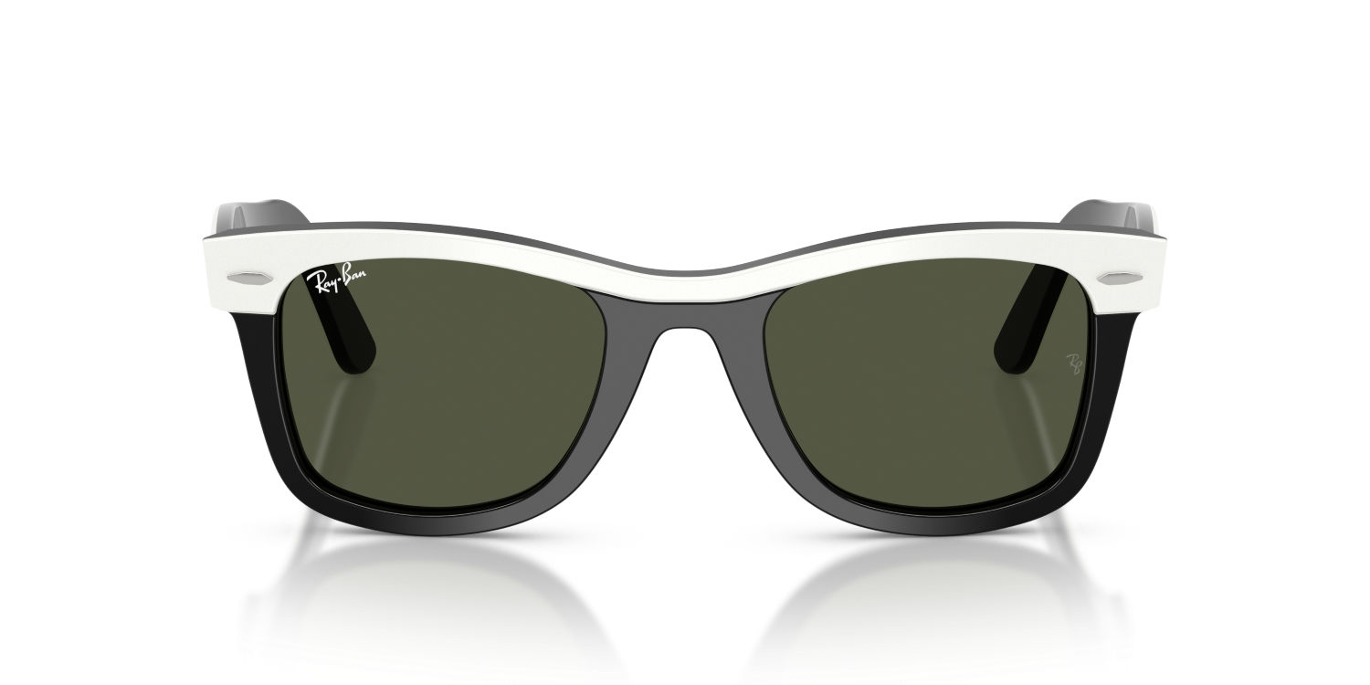 Ray-Ban WAYFARER RB2240 - White On Black / White