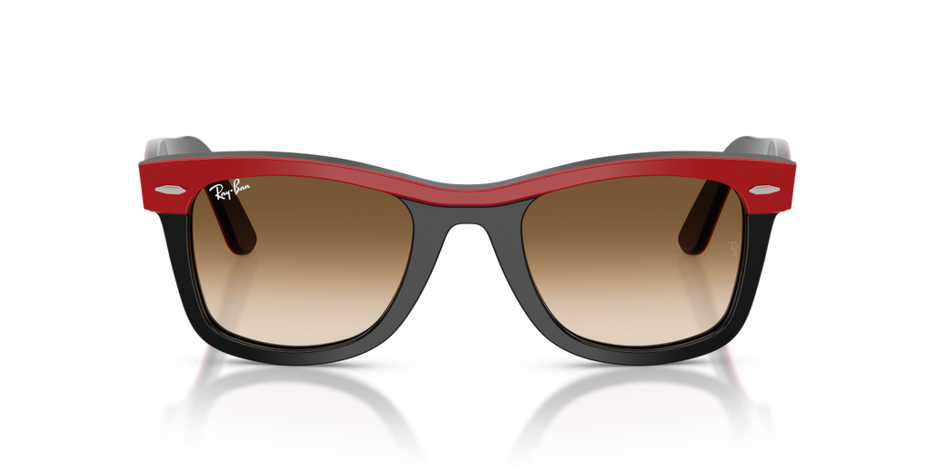 Ray-Ban WAYFARER RB2240 - Red On Black / Red