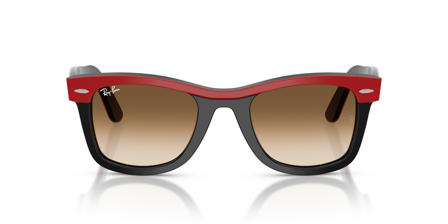 Ray-Ban WAYFARER RB2240 - Red On Black / Red
