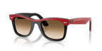 Ray-Ban WAYFARER RB2240 - Red On Black / Red