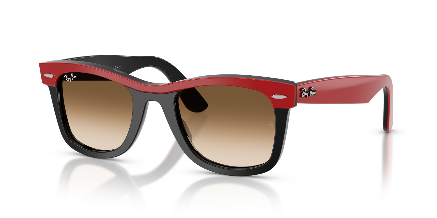 Ray-Ban WAYFARER RB2240 - Red On Black / Red