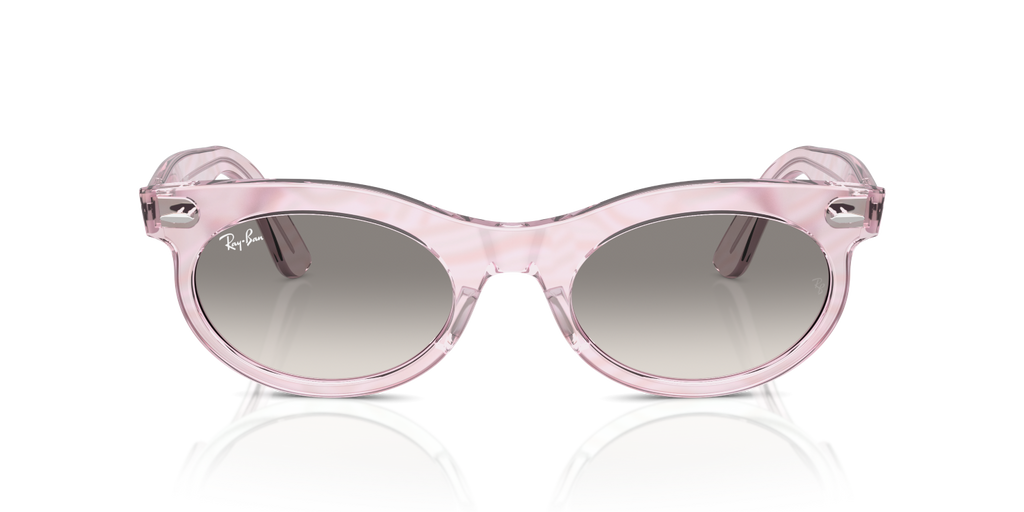 Ray-Ban WAYFARER OVAL RB2242 - Photo Waves Purple / Violet