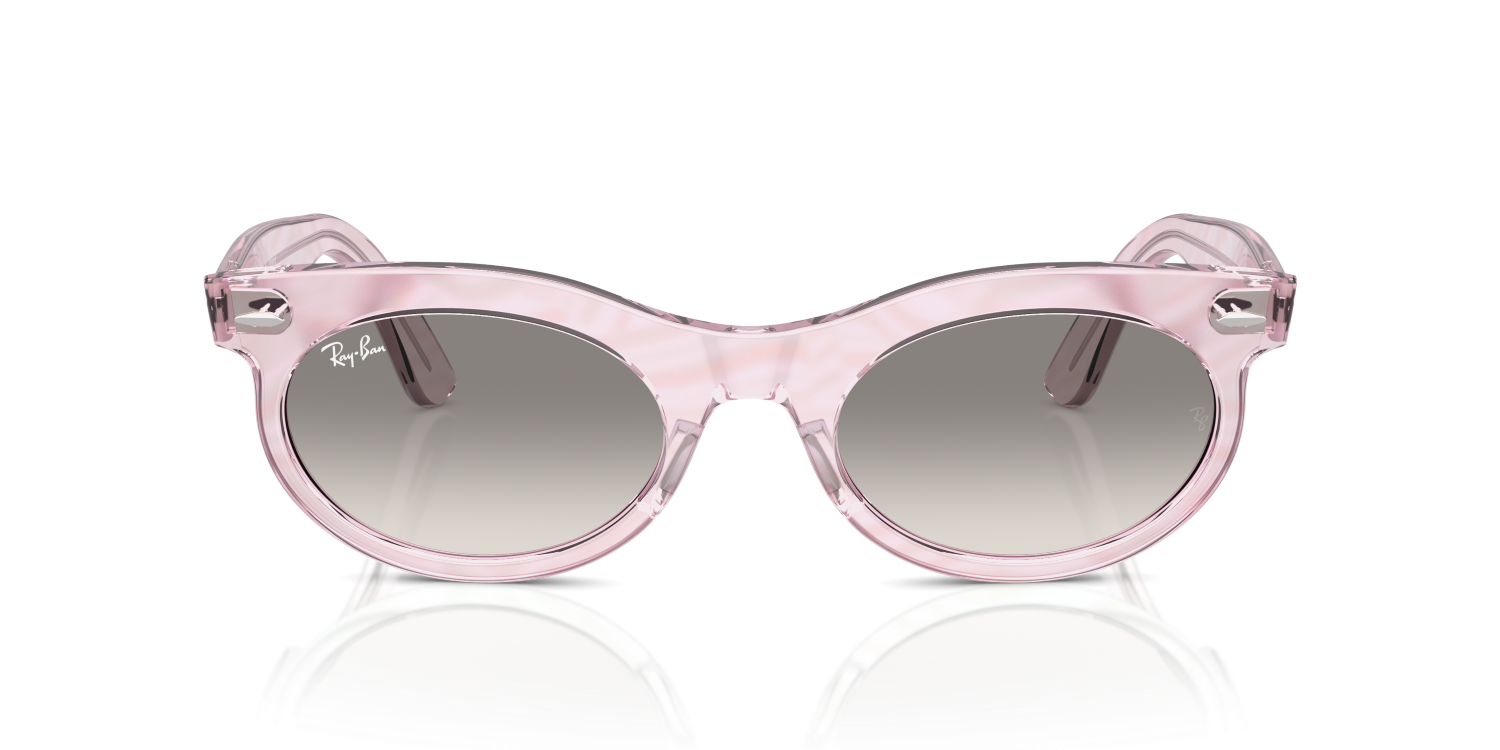 Ray-Ban WAYFARER OVAL RB2242 - Photo Waves Purple / Violet
