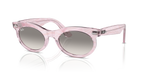 Ray-Ban WAYFARER OVAL RB2242 - Photo Waves Purple / Violet
