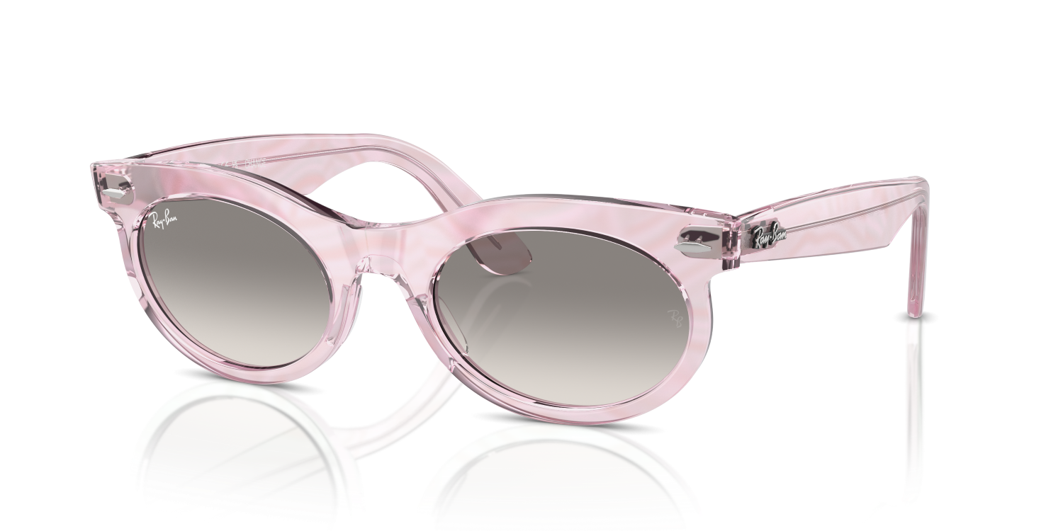 Ray-Ban WAYFARER OVAL RB2242 - Photo Waves Purple / Violet